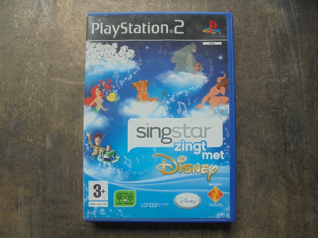 SingStar Zingt met Disney voor PS2 (zie foto's), Games en Spelcomputers, Games | Sony PlayStation 2, Muziek, Gebruikt, Ophalen of Verzenden