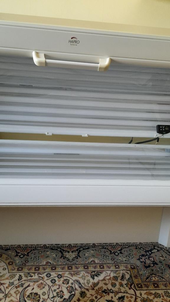 Zonnebank met nieuwe infraroodlampen, Ophalen, Gebruikt