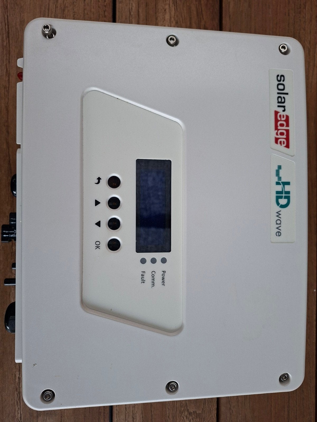 Solar edge hd wave omvormer, Ophalen
