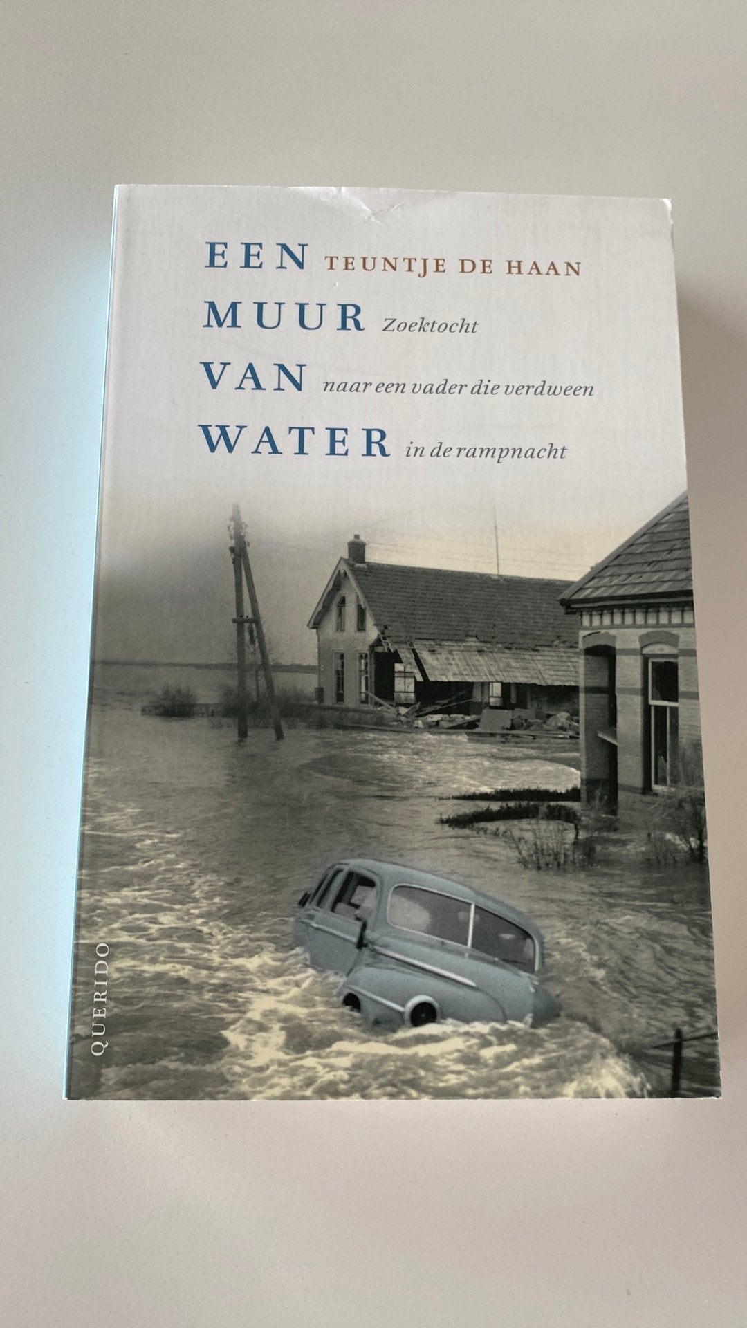 Boek Een muur van water - Teuntje De Haan, Enlèvement ou Envoi, Comme neuf