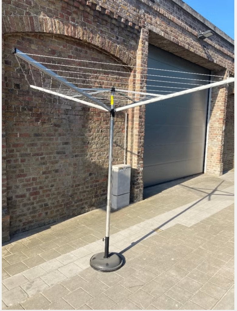 wasrek met voet brabantia, Ophalen, Gebruikt, Wasrek