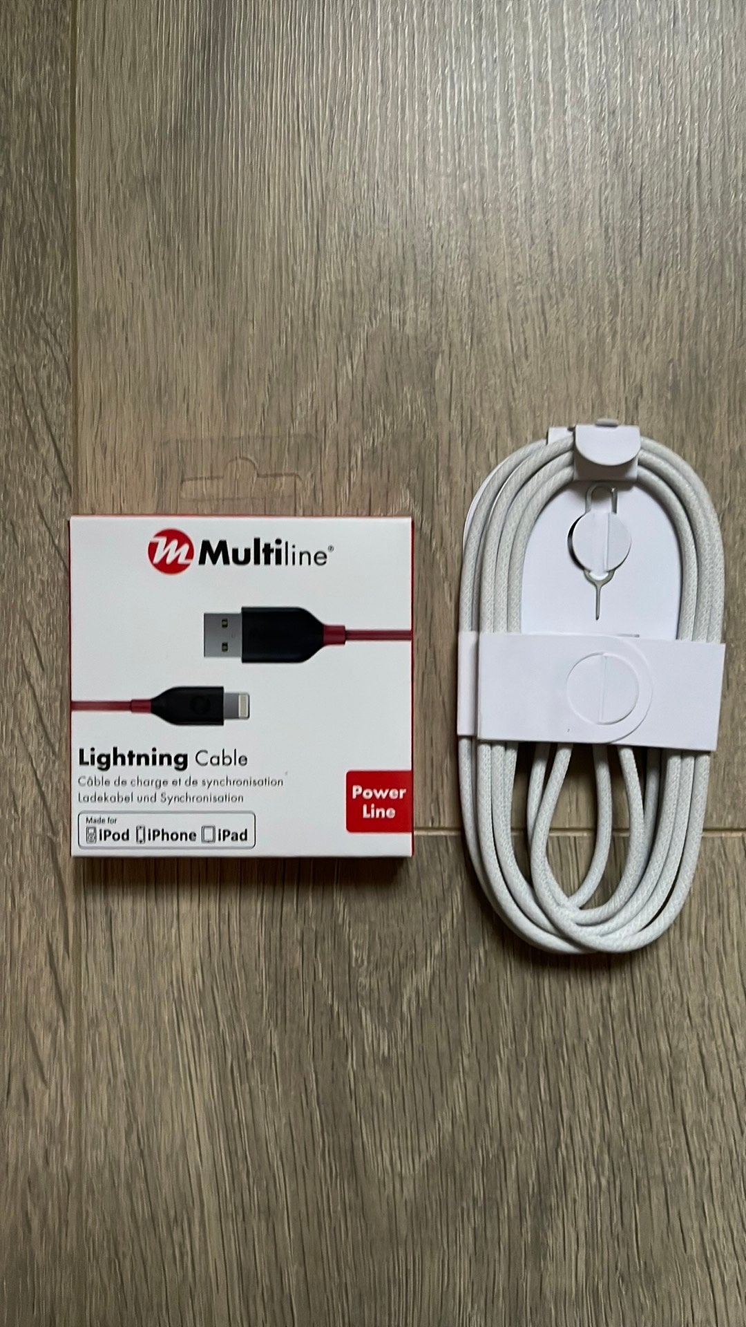 3x Lightning Oplaadkabel voor iPhone / iPad (Nieuw), Lightning, Ophalen of Verzenden, Apple, Oplaadkabel