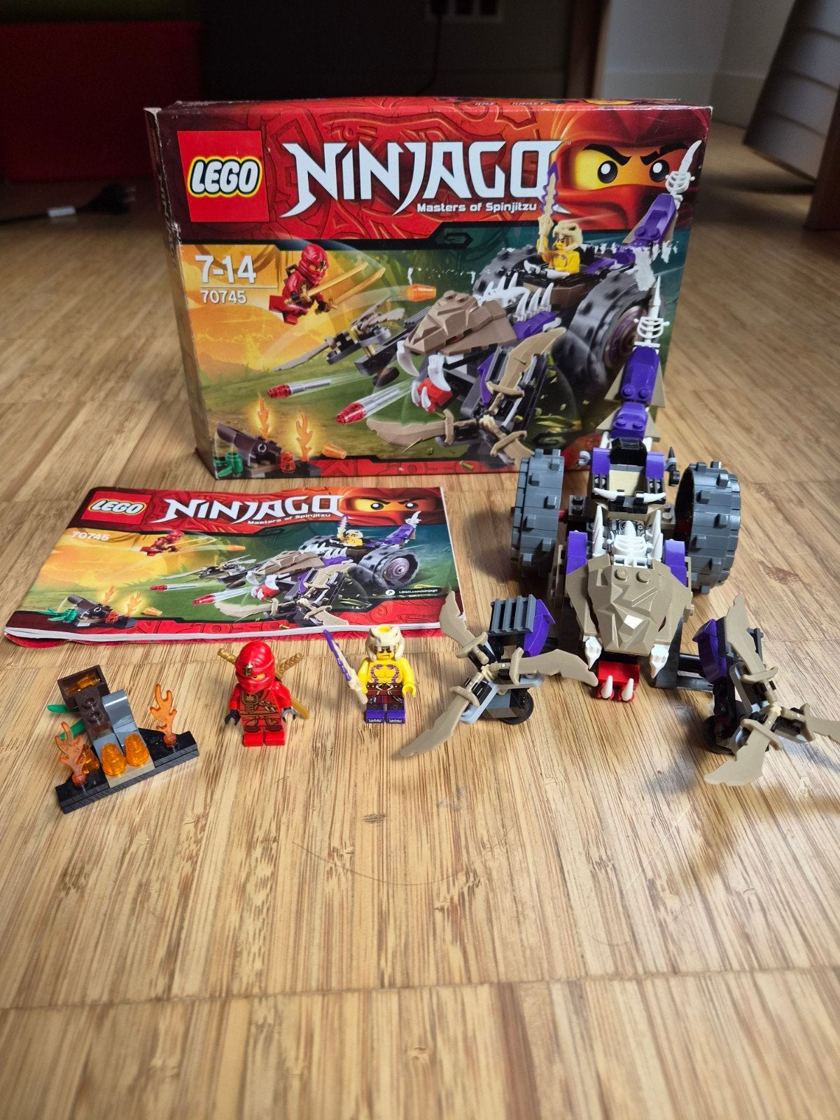 LEGO Ninjago 70745 Anacondrai Crusher (Compleet/Doos/Boekje), Ophalen, Lego, Zo goed als nieuw, Compleet