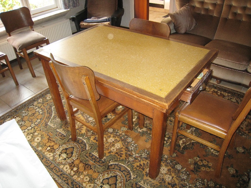 eettafel, Ophalen, Gebruikt, Rechthoekig