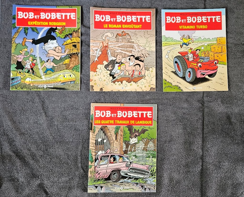 Lot de 4 livres bd bob et Bobette neuf, Plusieurs BD, Enlèvement ou Envoi, Neuf