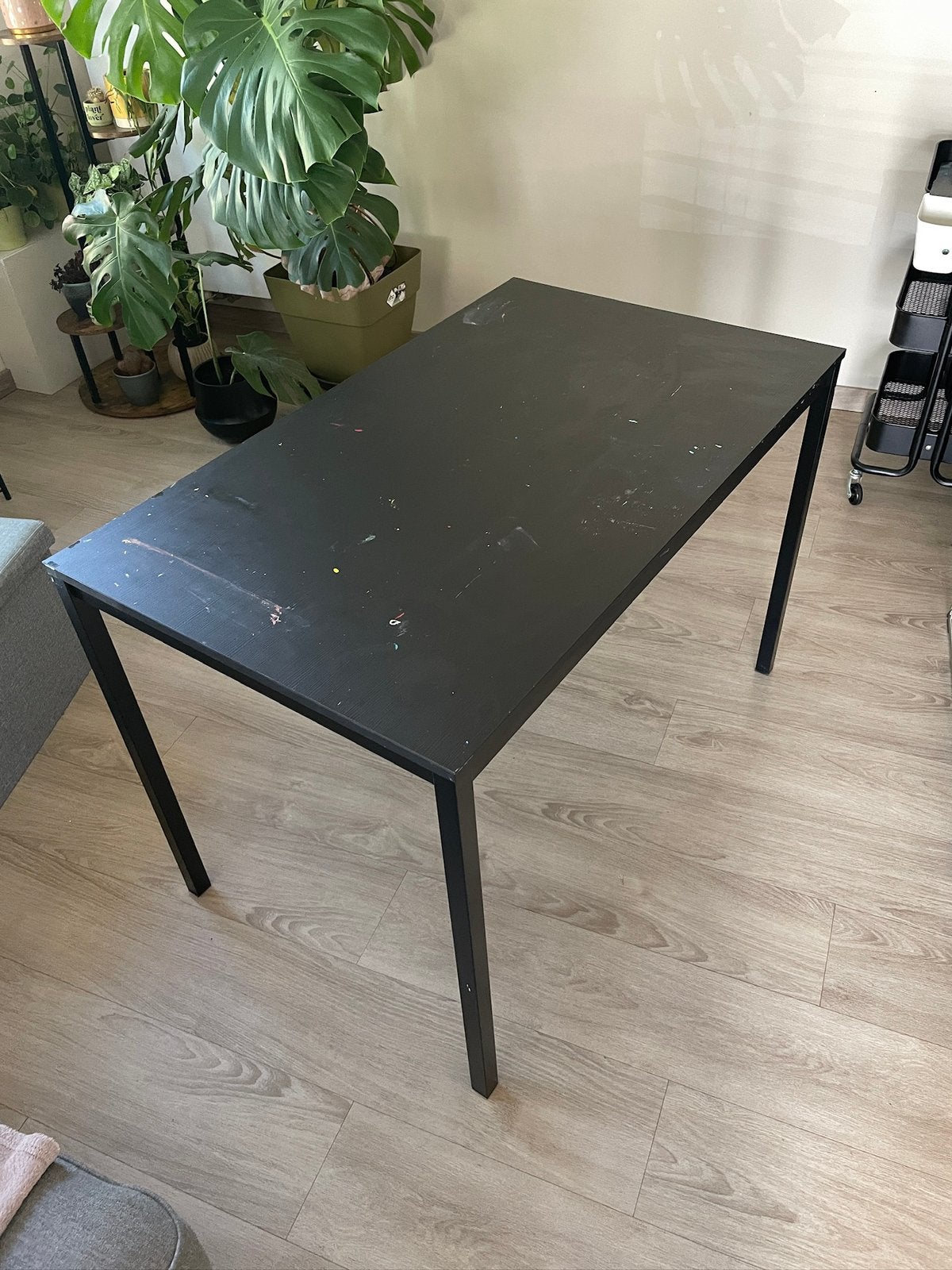 Tafel ikea Gratis, Huis en Inrichting, Tafels | Eettafels, Ophalen, Gebruikt, 50 tot 100 cm, 100 tot 150 cm