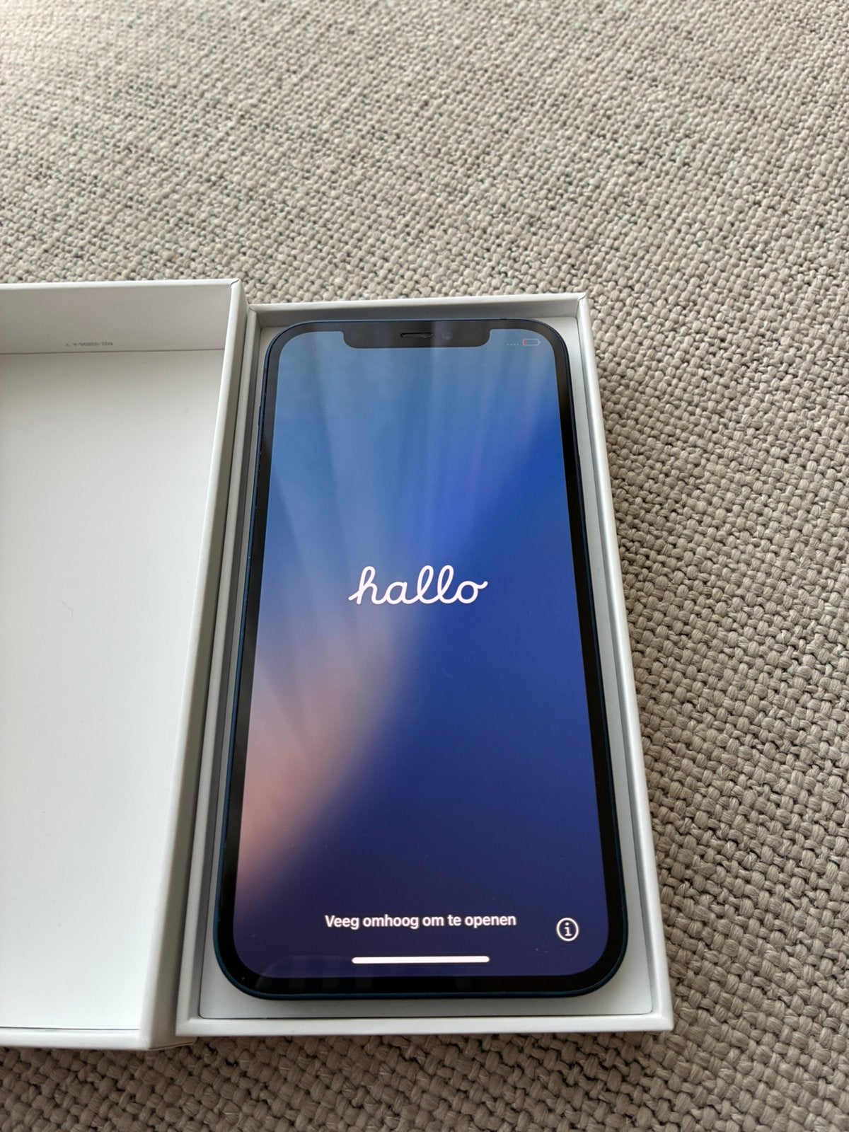 iPhone 12 64GB blue, Telecommunicatie, Mobiele telefoons | Apple iPhone, Blauw, Ophalen of Verzenden, Zo goed als nieuw, Zonder abonnement