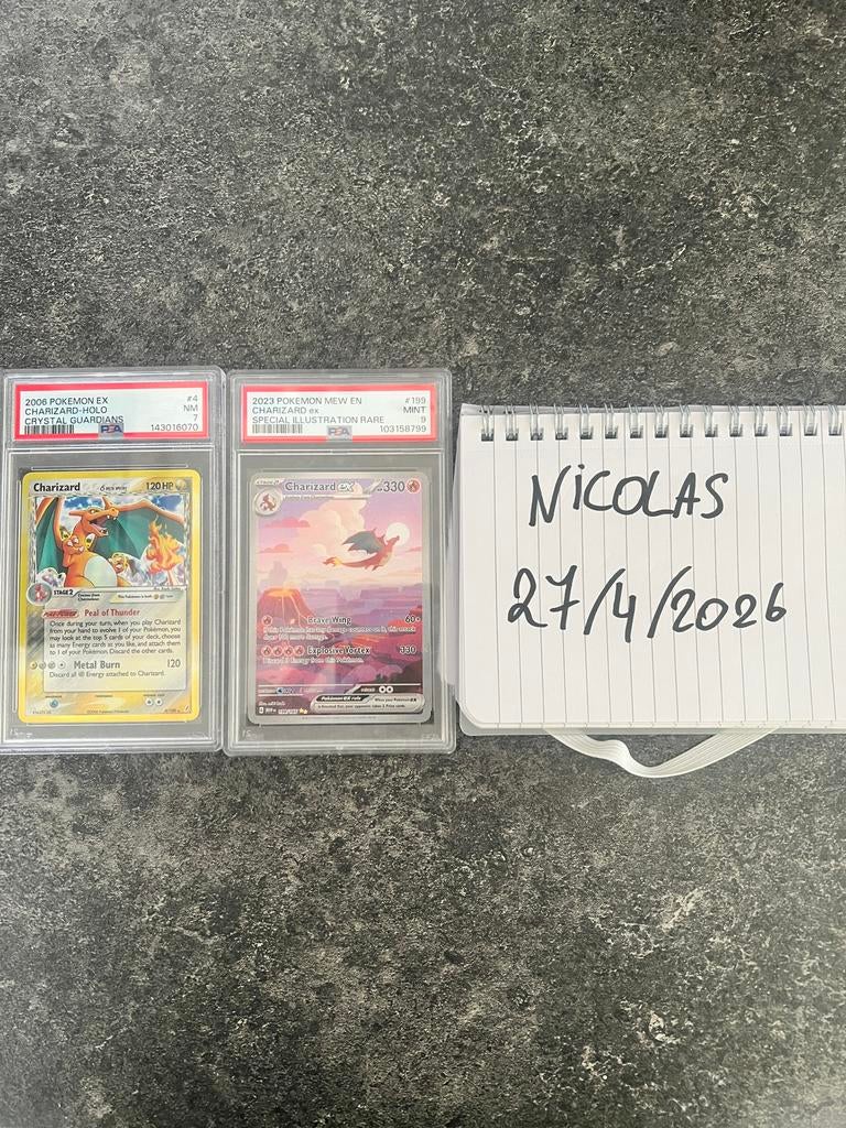 Charizard PSA, Ophalen, Zo goed als nieuw