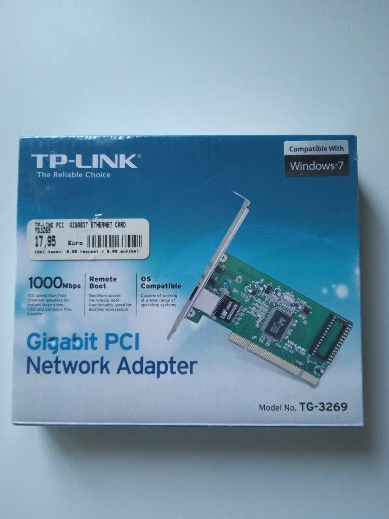 Gigabit PCI netwerkadapter TG-3269, Computers en Software, Ophalen of Verzenden, Nieuw, Overige soorten, PCI