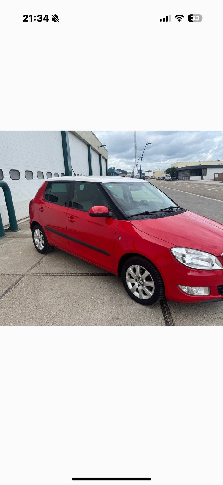 Tres belle skoda fabia 1.2 essence 2013 euro 5, Autos, Rouge, Euro 5, Achat, Apple Carplay