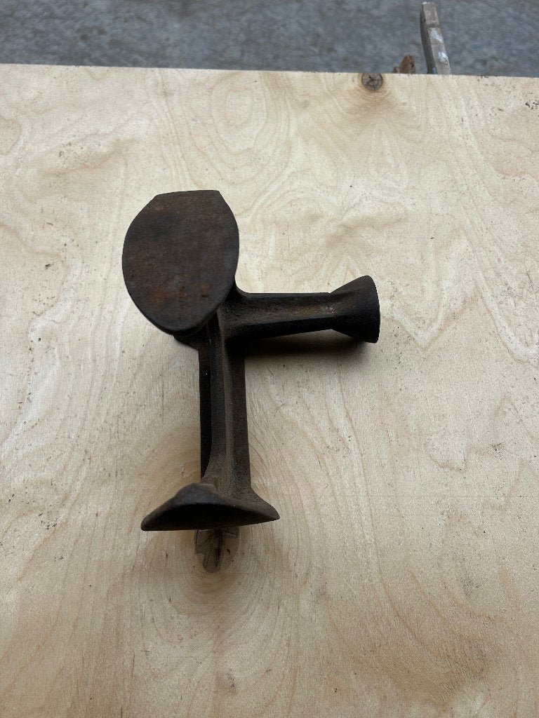 Vintage gietijzeren schoenmakersaambeeld, Antiek en Kunst, Curiosa en Brocante, Ophalen