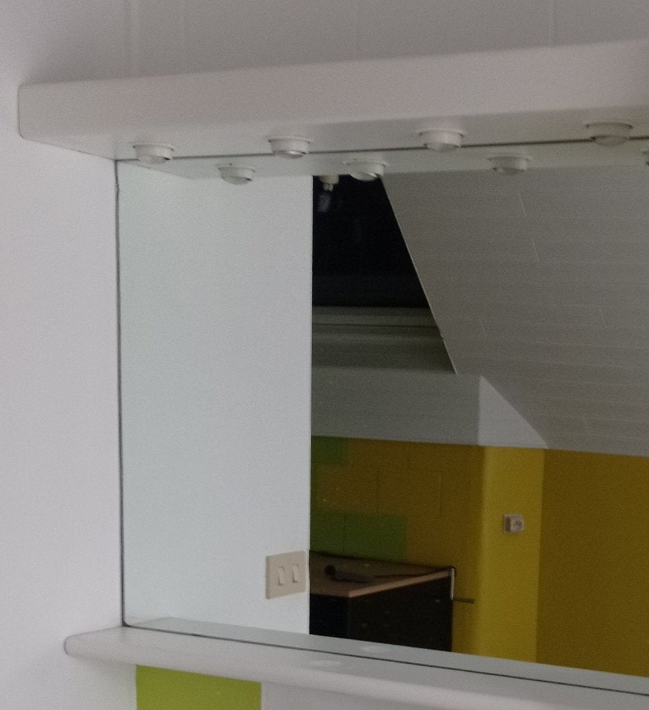 Wandspiegel, Huis en Inrichting, Ophalen, Zo goed als nieuw, 100 tot 125 cm, Minder dan 100 cm