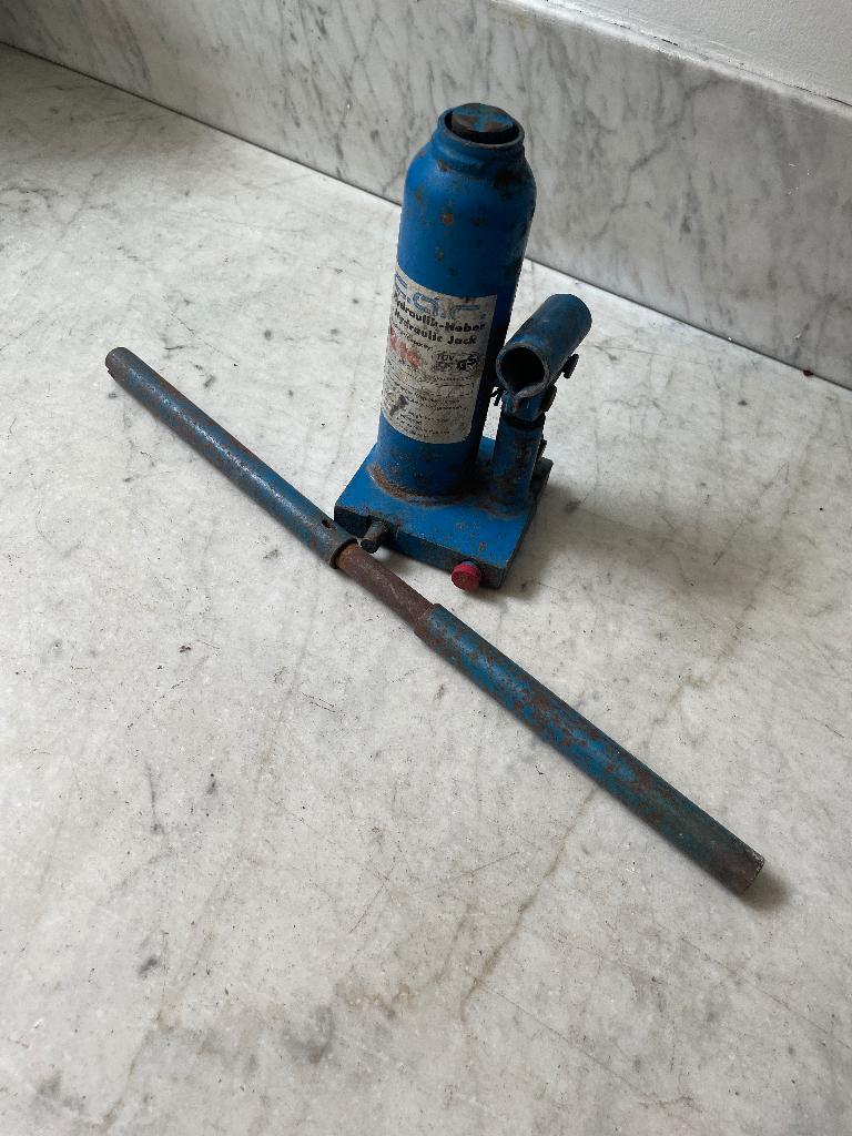 hydraulische krik, Enlèvement ou Envoi, Utilisé, Hydraulique, Cric de garage
