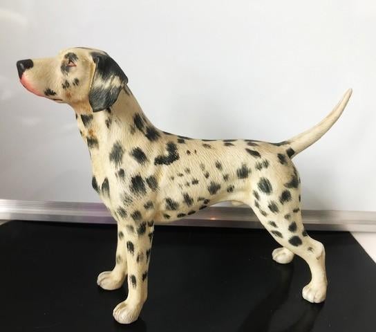 Dalmatiër hond biscuitporselein vintage Andrea Sadek😍🐶🤗👌, Minder dan 20 cm, Ophalen of Verzenden, Zoogdier, Overige materialen