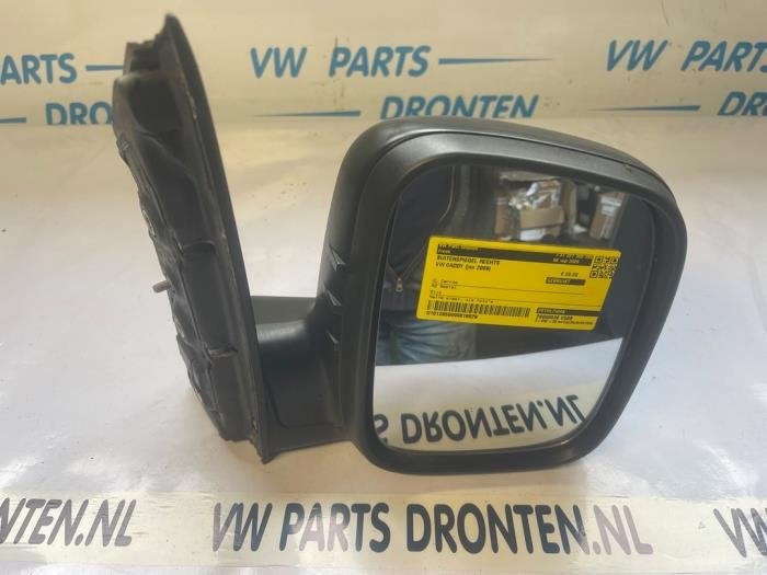Rétroviseur extérieur droit d'un Volkswagen Caddy, Volkswagen, -, 3 mois de garantie, Utilisé