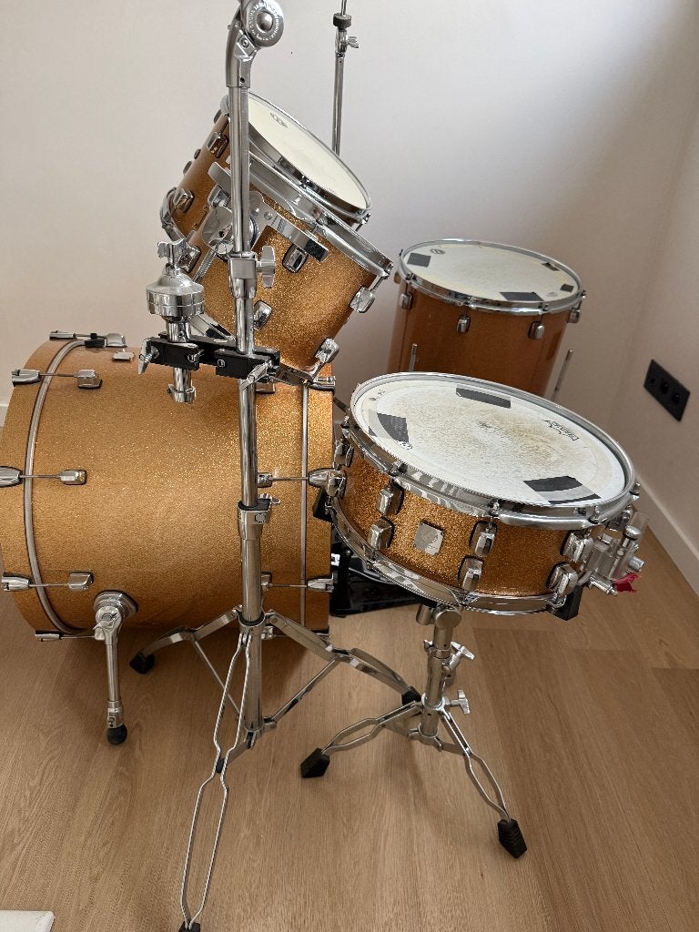 Kirchhoff Artist Bubinga Shellset (5-delig) + Adams Hoezen, Muziek en Instrumenten, Ophalen, Zo goed als nieuw, Overige merken