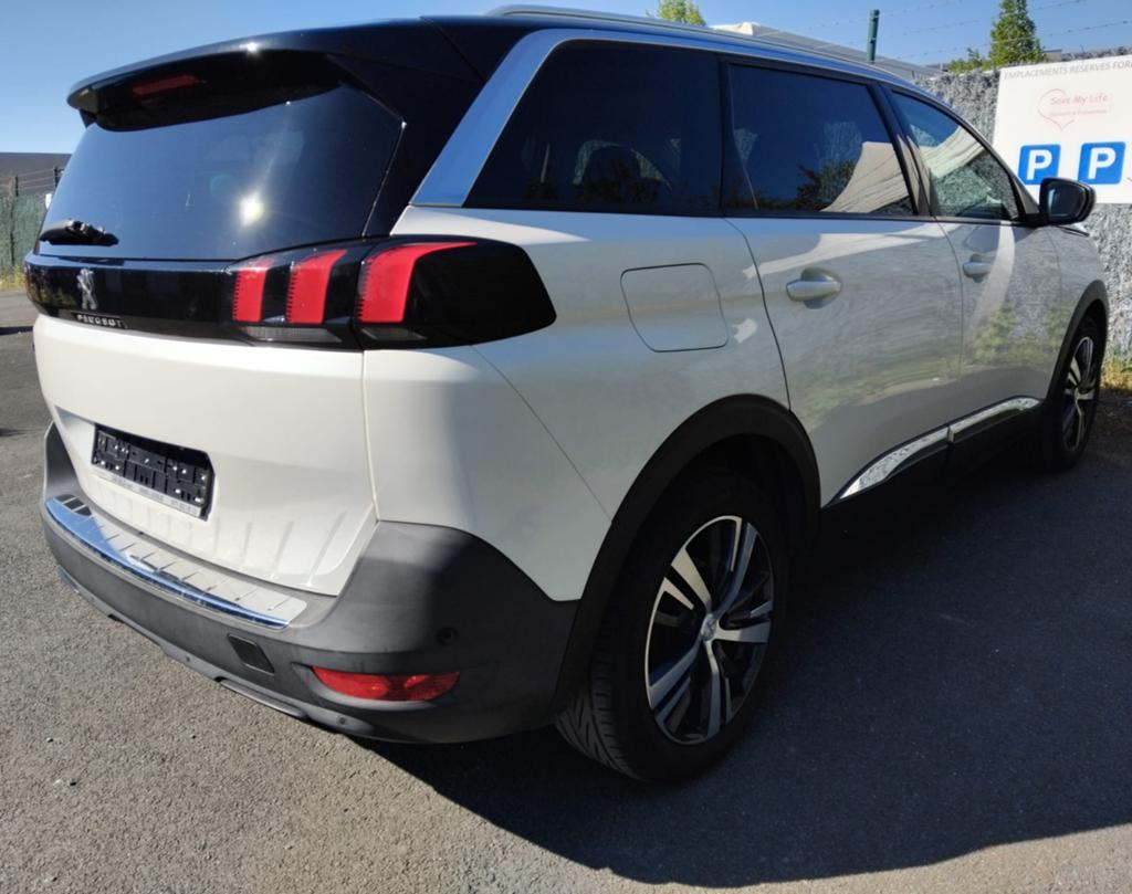 PEUGEOT 5008 1.6HDI 2019 7PLACES CUIR AIRCO PRIX 11900€, Autos, Achat, Euro 6, Entreprise, 7 places