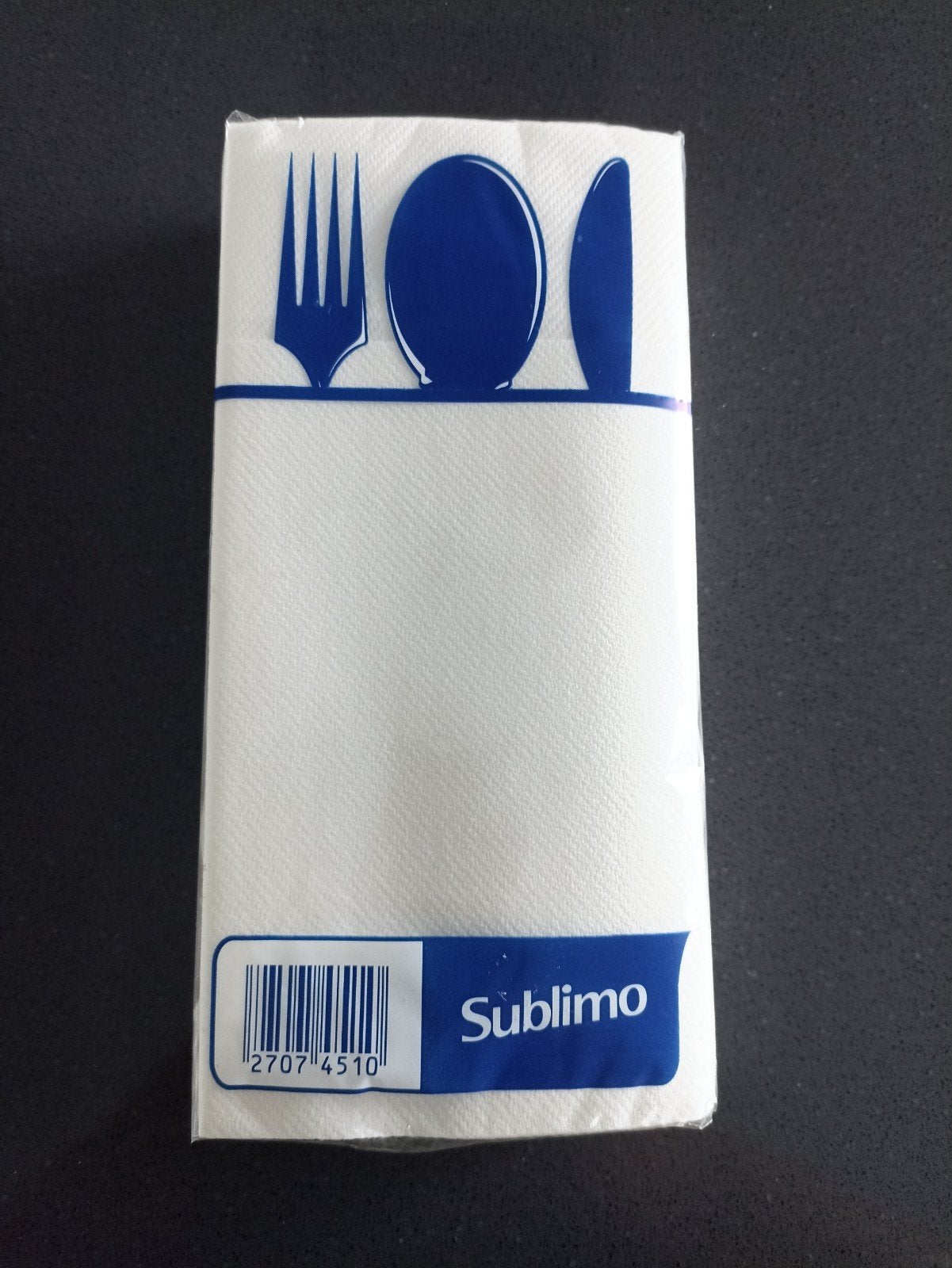 Bestek servetten 1 pak van 12 stuks, Ophalen, Nieuw, Papier/karton