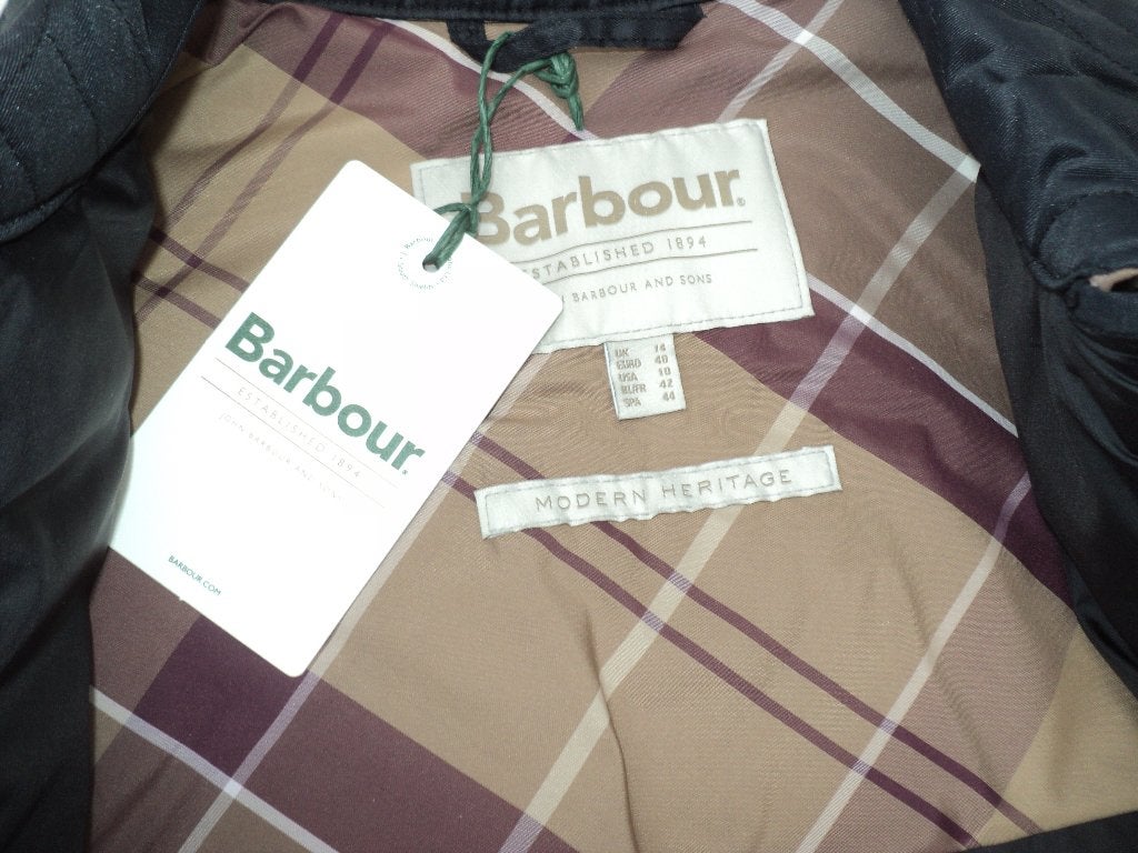 Zwarte Barbour jas, Kleding | Dames, Maat 38/40 (M), Barbour, Zwart, Nieuw