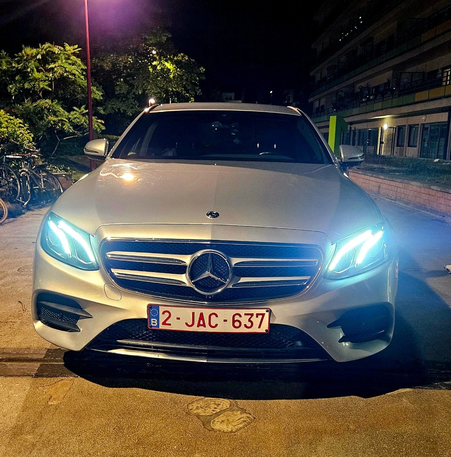 mercedes e200d amg line, Auto's, Achterwielaandrijving, 4 cilinders, 5 deurs, Particulier