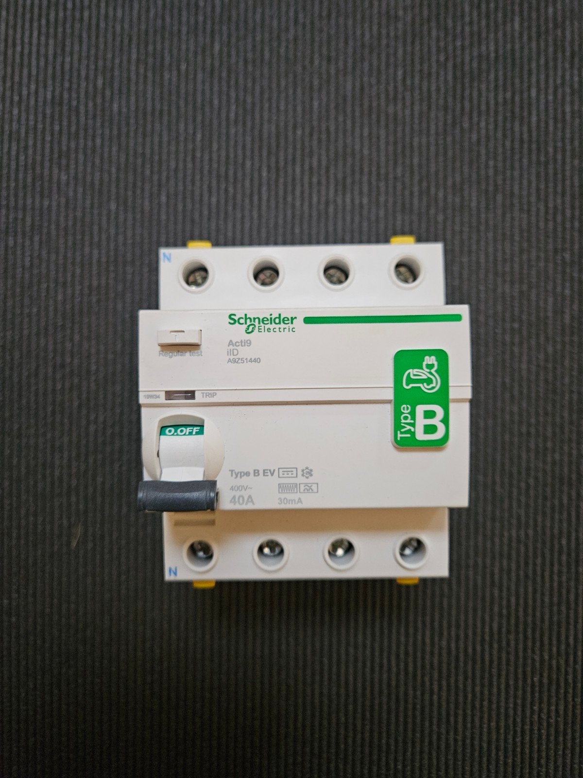 Deffirentiel tybe B-EV 40A, Enlèvement