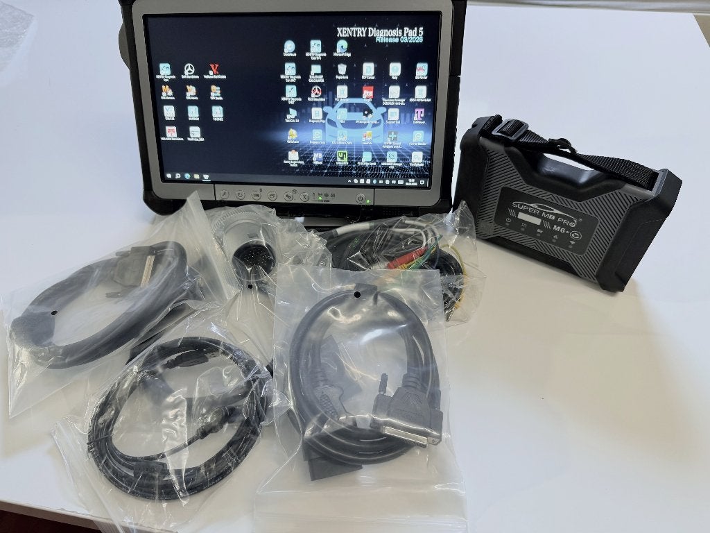 NIEUW MB Star Diagnose C6 Pro met doip & Wifi Xentry 04-2026, Auto diversen, Autogereedschap, Nieuw, Ophalen of Verzenden