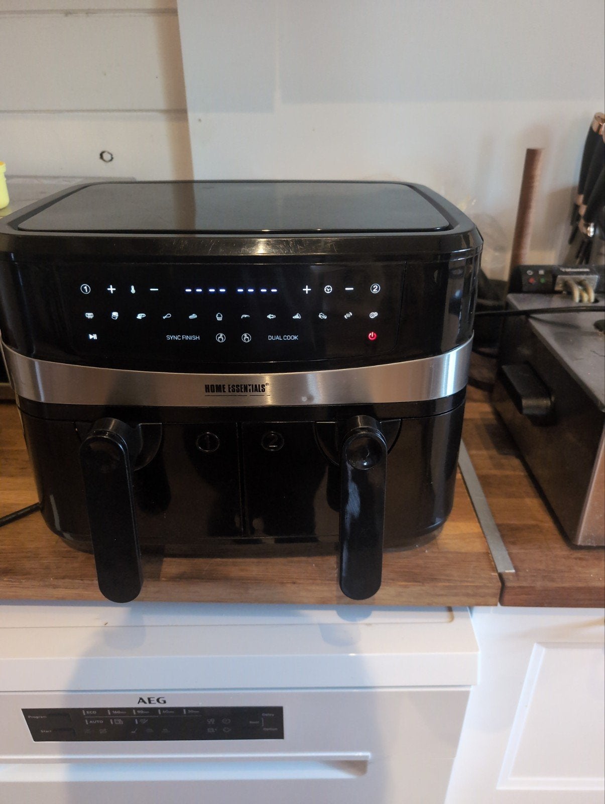 Essentials Dubbele Airfryer XXL, Enlèvement, Friteuse à air