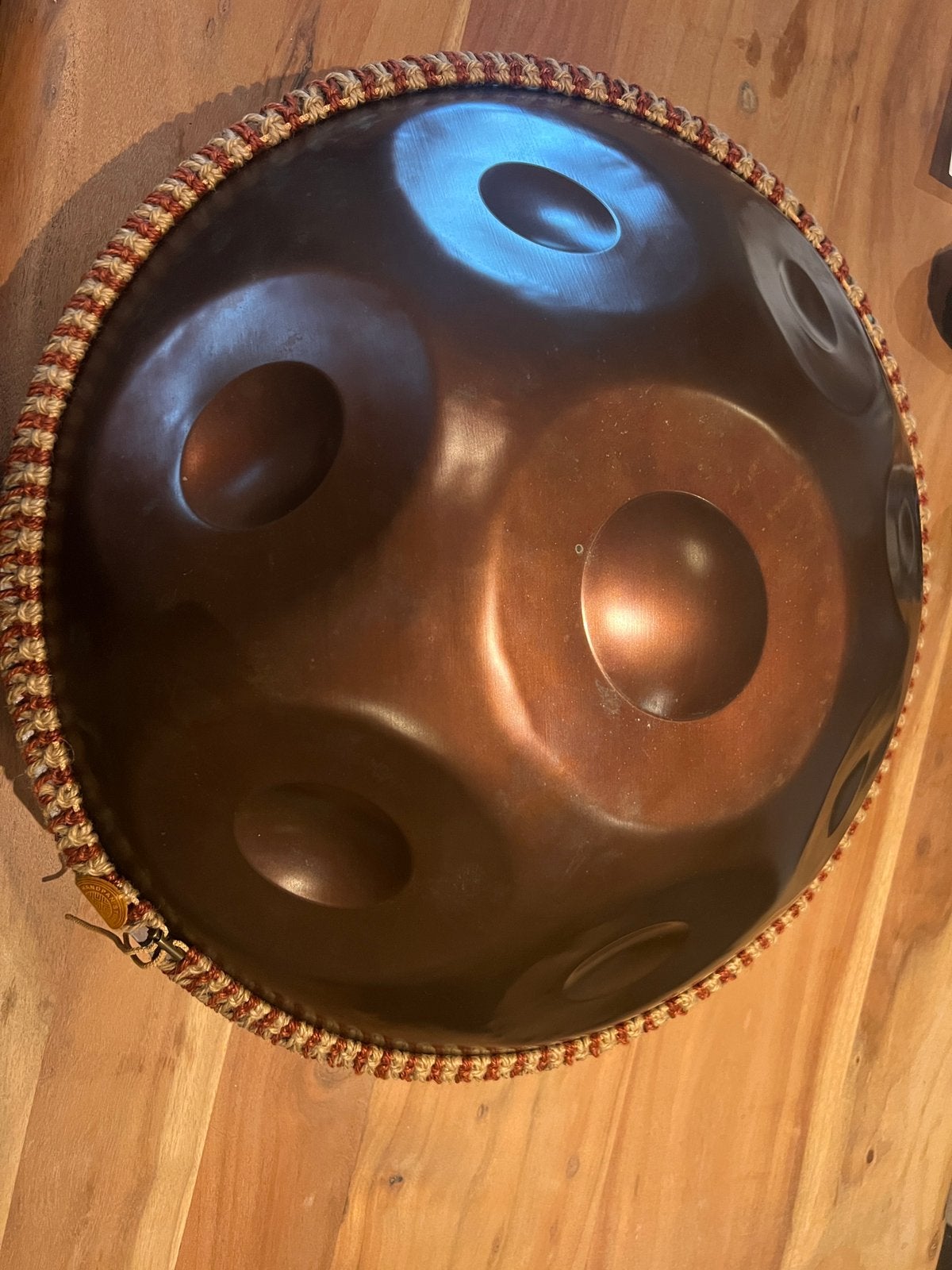 Handpan Mokum Aminor 14 notes ruilen, Muziek en Instrumenten, Percussie, Ophalen, Zo goed als nieuw, Melodische percussie