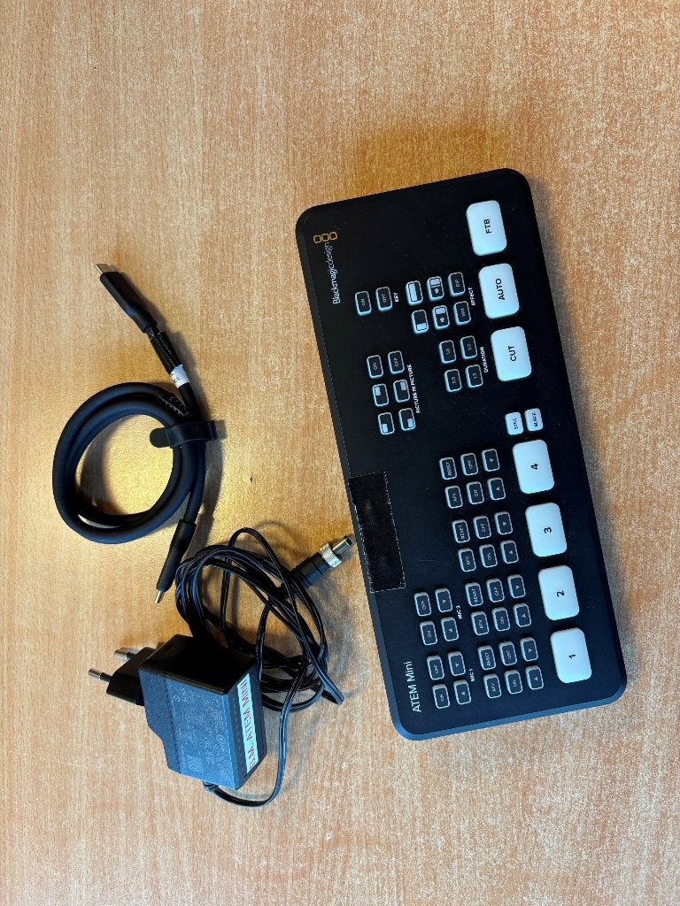 ATEM MINI Blackmagic, Ophalen, Gebruikt, Video