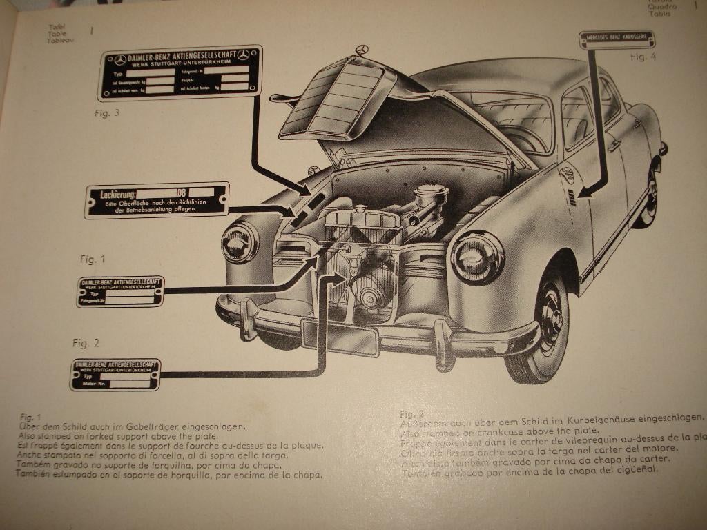 Nieuwe  en okkasie onderdelen MERCEDES Ponton : 180D/ 220 S, Ophalen of Verzenden, Gebruikt, Mercedes-Benz