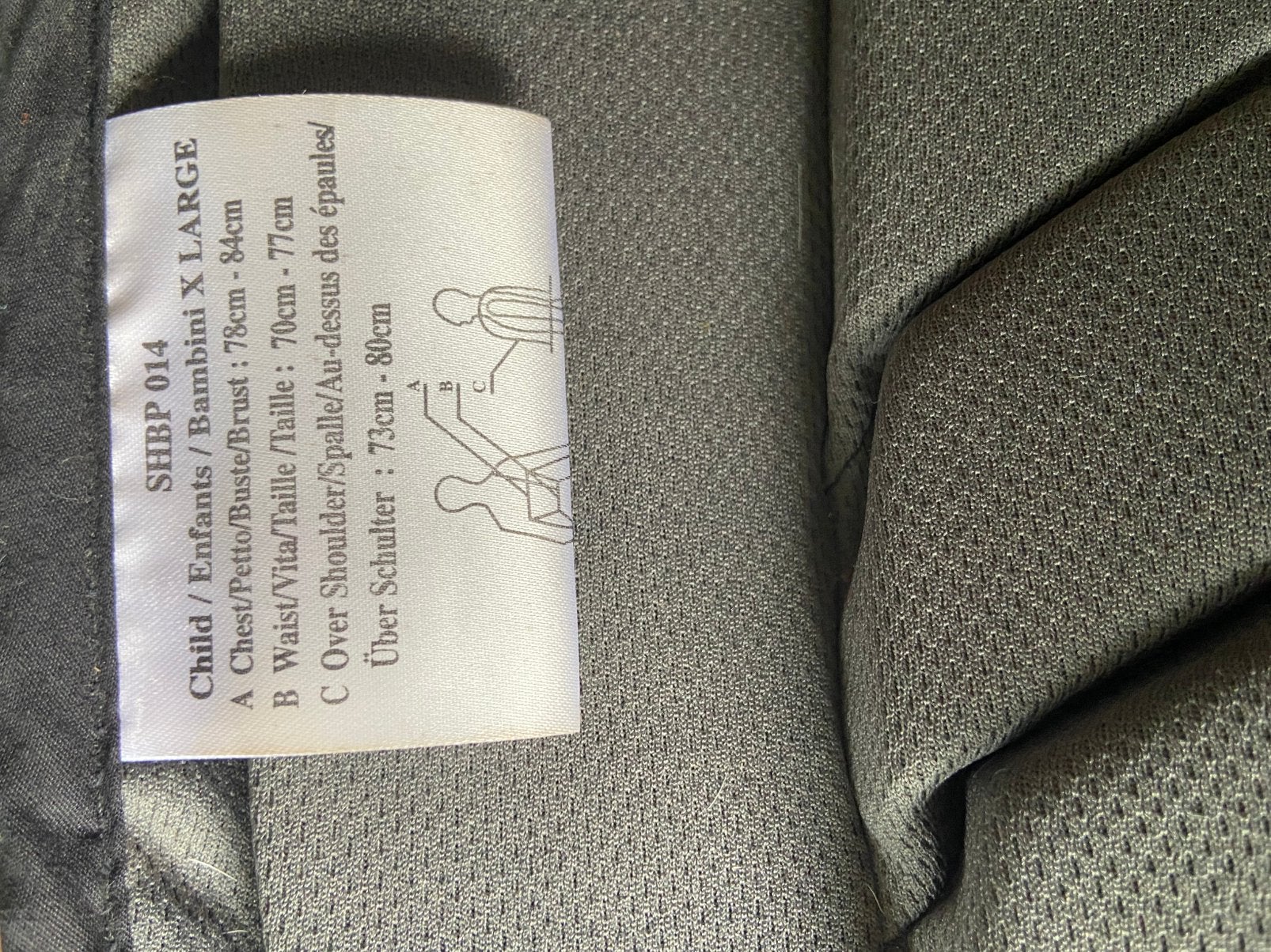 Gilet de protection equitation, Enlèvement ou Envoi, Comme neuf