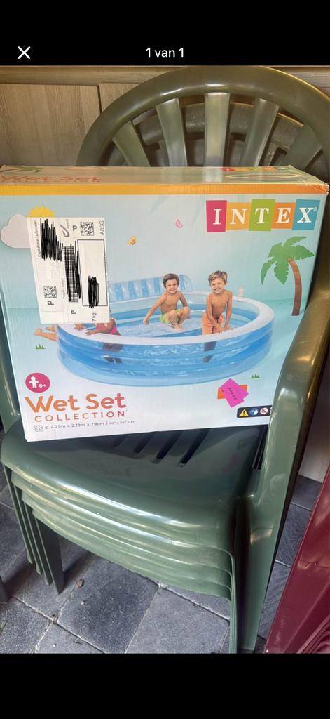 Intex kinderzwembad, Ophalen, Nieuw