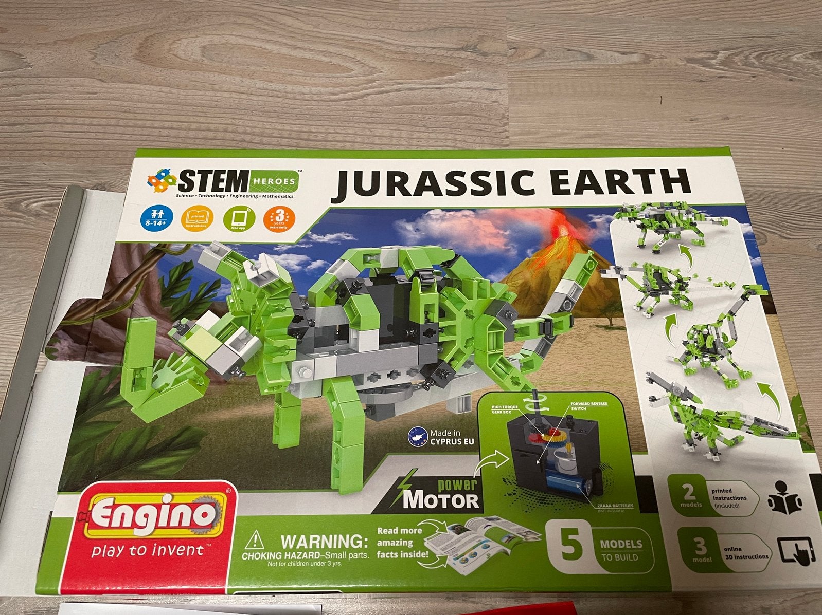 Inventor bouwset Jurassic earth, Enfants & Bébés, Enlèvement, Comme neuf