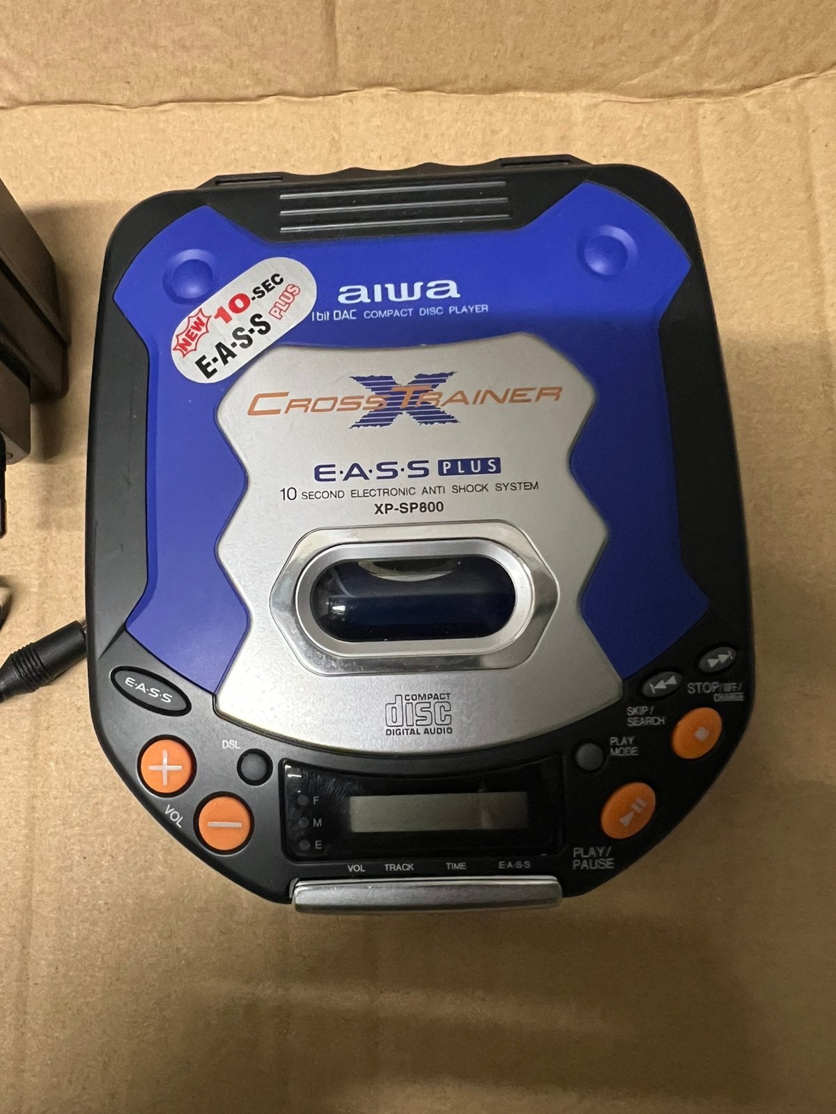 Discman Aiwa, Enlèvement, Discman