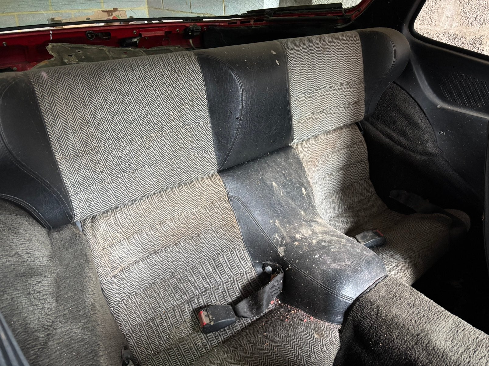 Porsche 924/944 achterstoelset, Auto-onderdelen, Ophalen of Verzenden, Porsche