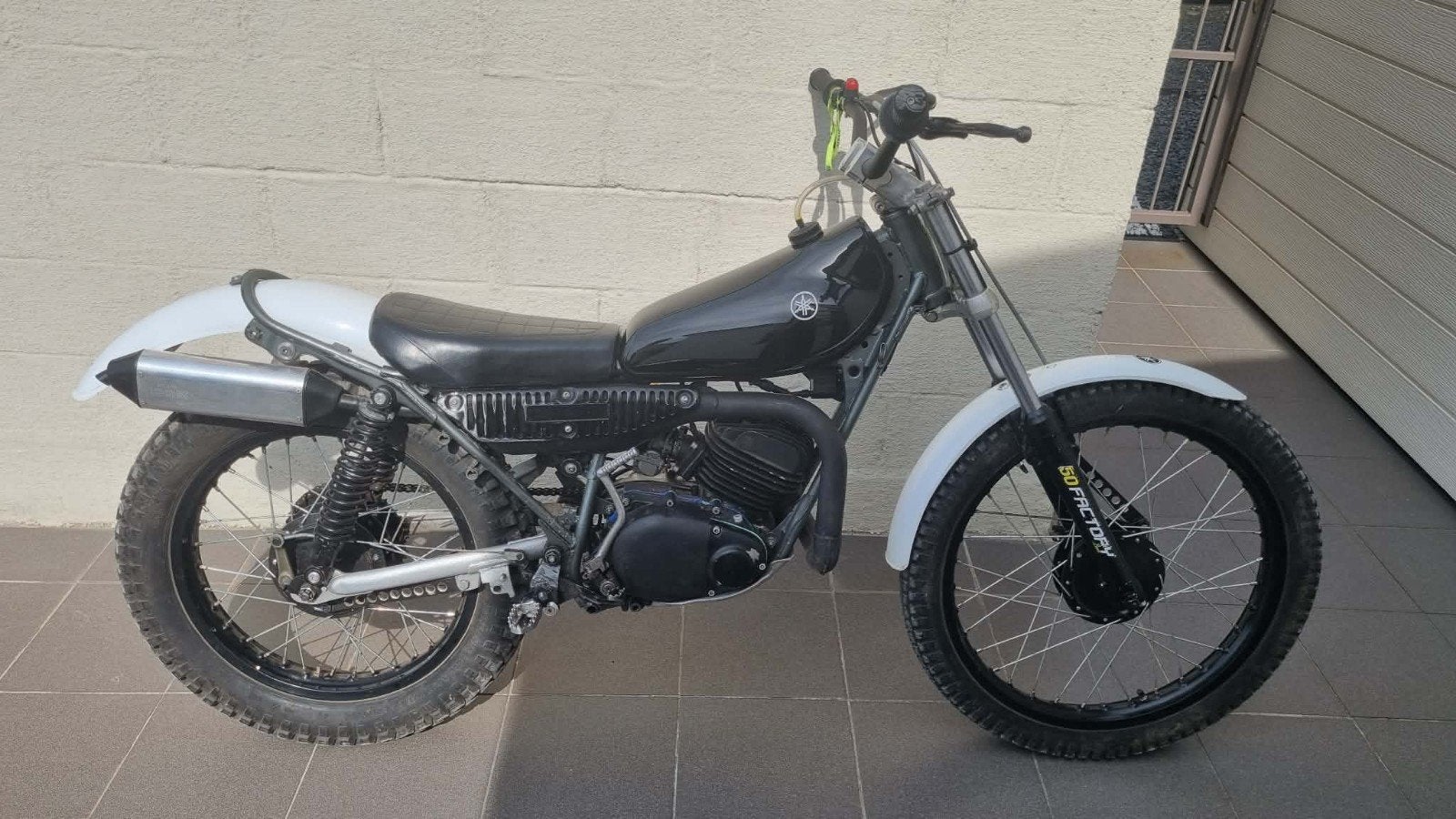 Yamaha ty Trial, Motoren, Ophalen