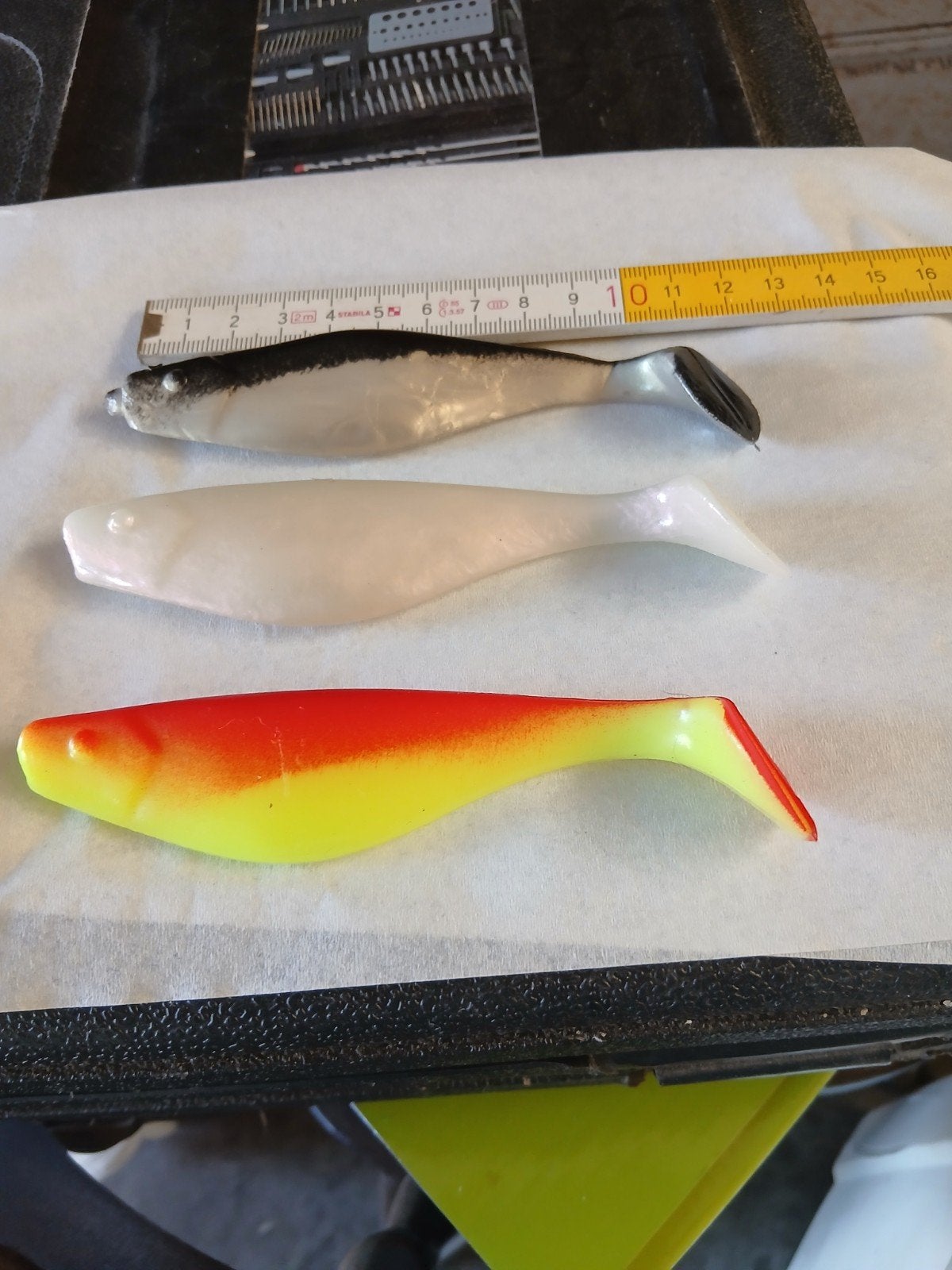 Shads 12 cm voor roofvis, Ophalen