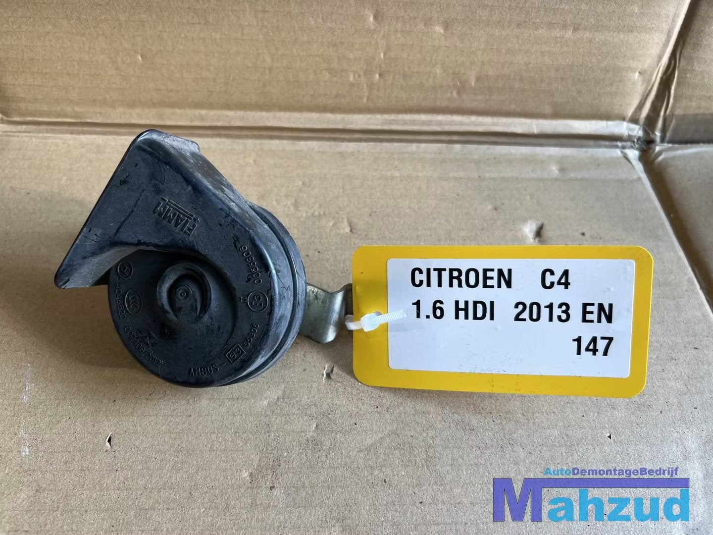 CITROEN C4 2 berline (NC) Toeter claxon 2009-2016, Auto-onderdelen, Info@fabrikant.eu, Citroën, Fabrikantstraat 1
1000 AA  Amsterdam, NL