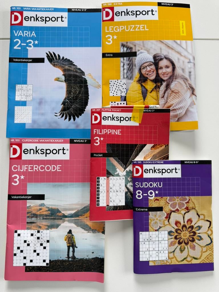 Pakket denksport, Ophalen, Nieuw, Puzzelboek