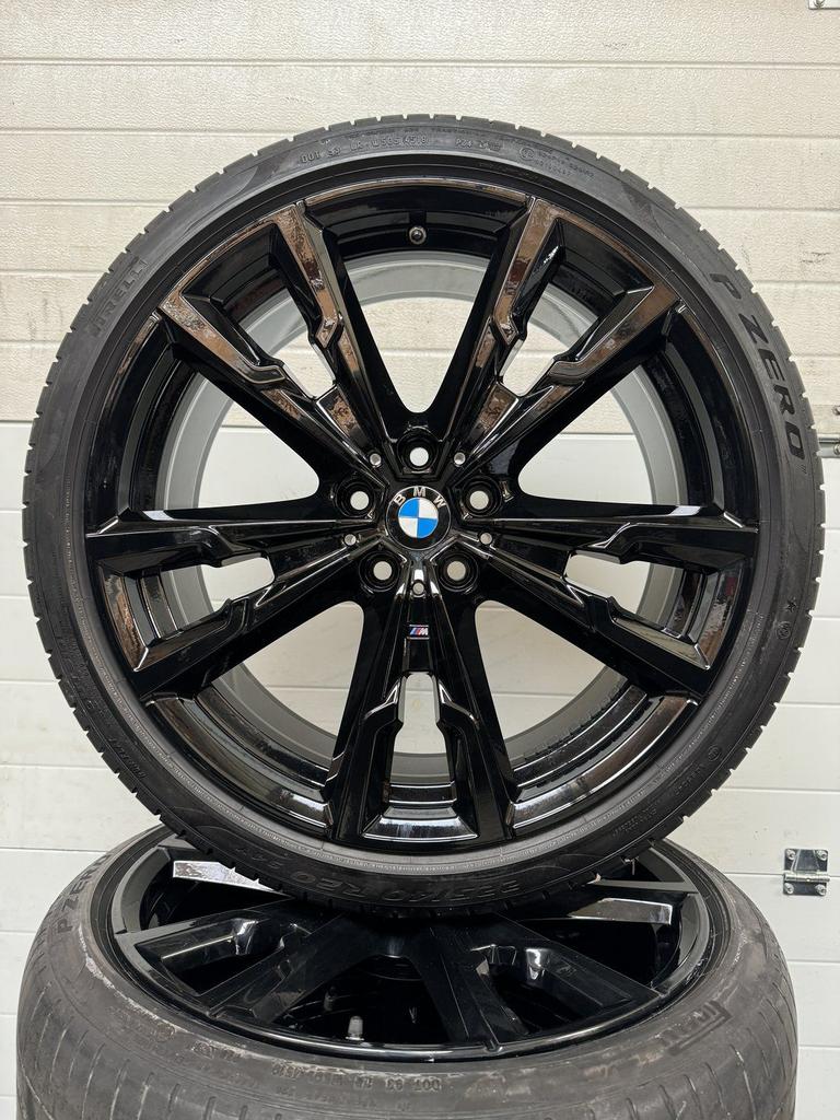20’’BMW X1 F48 X2 F39 VELGEN ZOMERBANDEN ORIG TPMS STYLE 721, Auto-onderdelen, Gebruikt, -, -, Banden en Velgen
