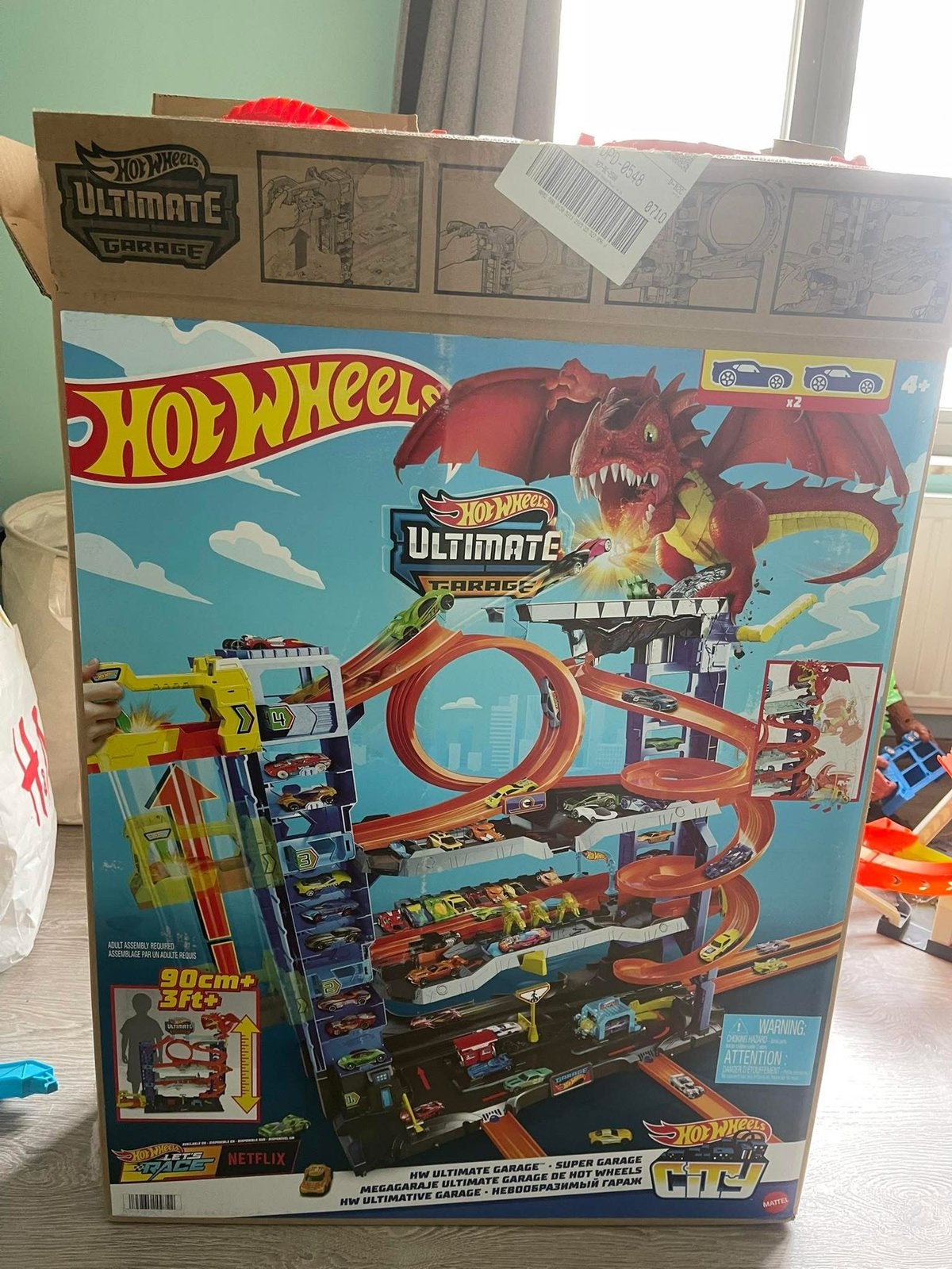 Hotwheels garage, Kinderen en Baby's, Speelgoed | Racebanen, Ophalen, Nieuw, Racebaan, Hot Wheels