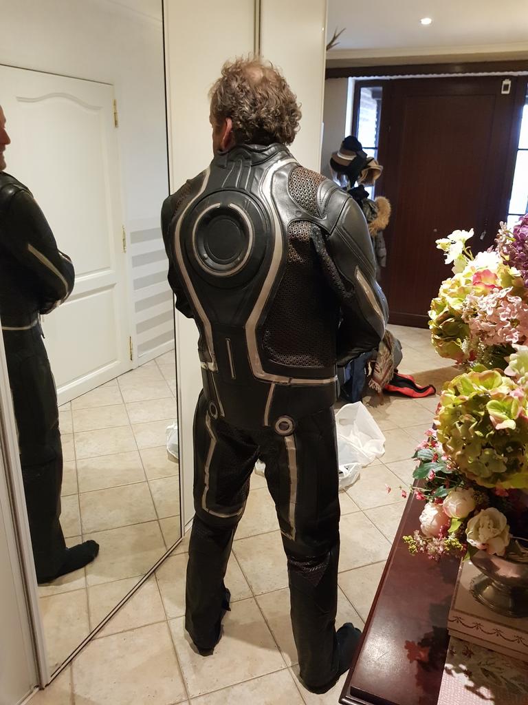Combinaison cuir UD Replica « Tron » XL-54, Enlèvement ou Envoi, Neuf, sans ticket, Hommes, Combinaison