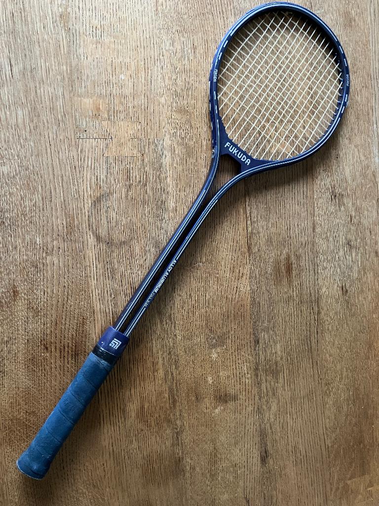 Fukuda squash raket, Sports & Fitness, Squash, Enlèvement, Utilisé, Raquette