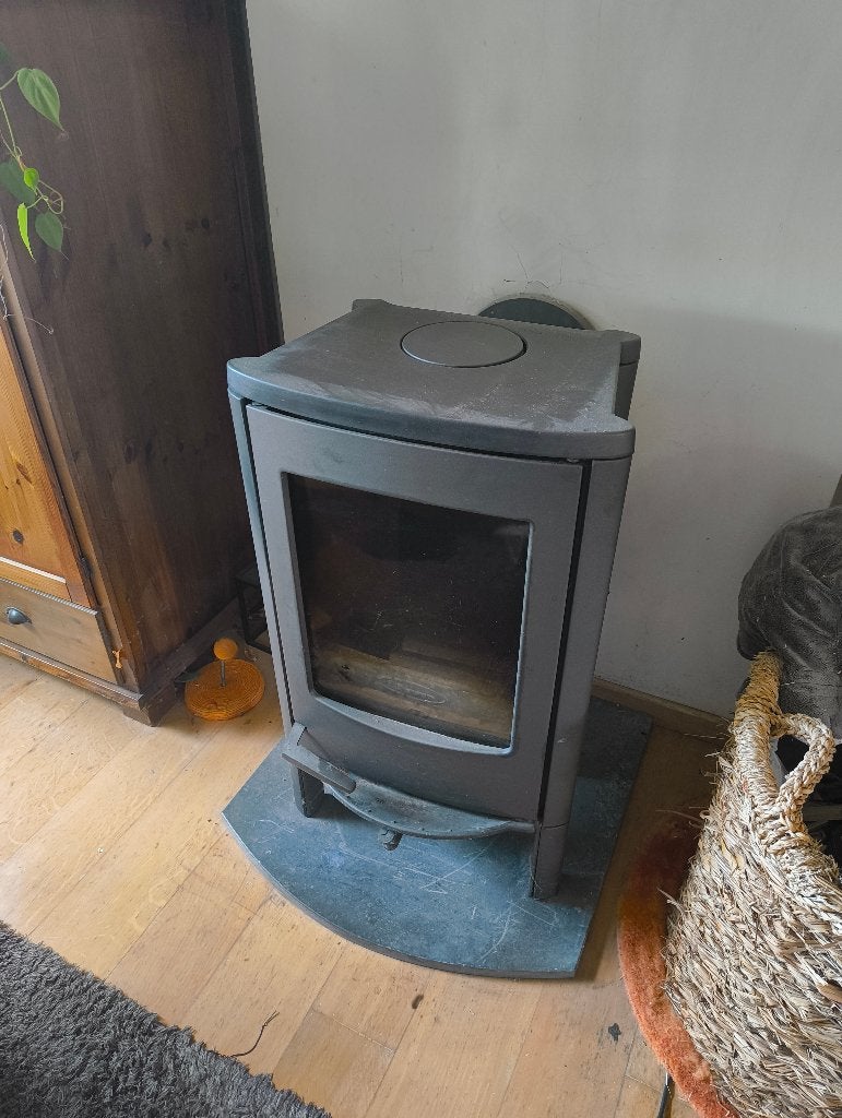 Kachel dovre, Huis en Inrichting, Ophalen, Gebruikt, Houtkachel, Inbouw