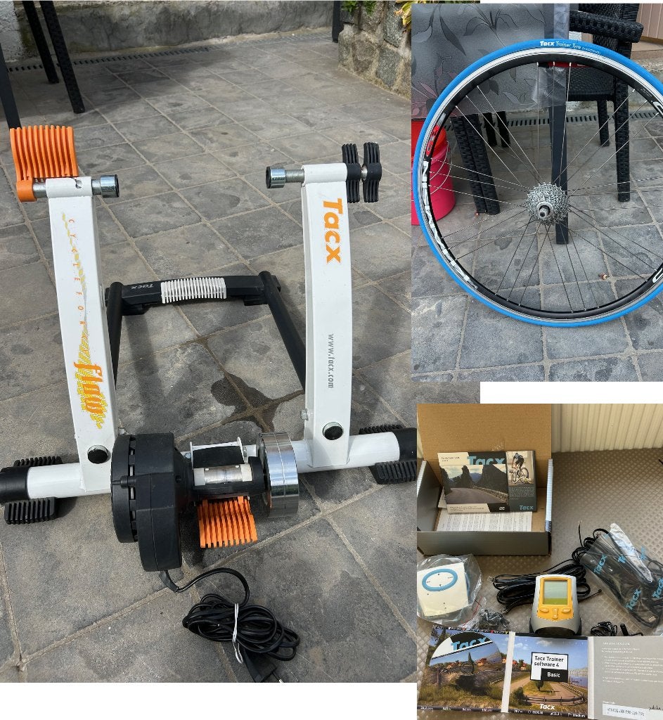 Tacx Flow hometrainer, upgrade i-Flow en Klim collectie III, Sport en Fitness, Ophalen, Zo goed als nieuw