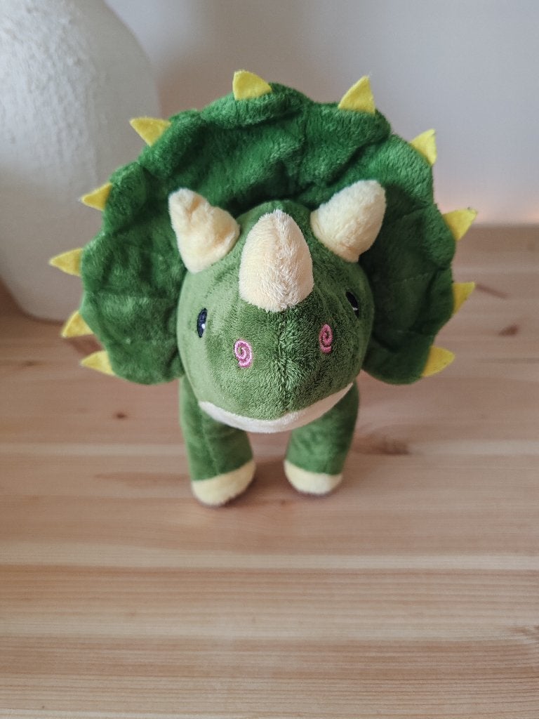 Dinosaurus knuffel, Groen, Overige merken, Ophalen of Verzenden, Zo goed als nieuw