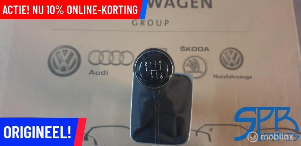 GOLF 7 VII 6-BAK VERSNELLINGSPOOK Pook origineel 5G1711113C, Auto-onderdelen, Gebruikt, Volkswagen, Ophalen of Verzenden, Volkswagen