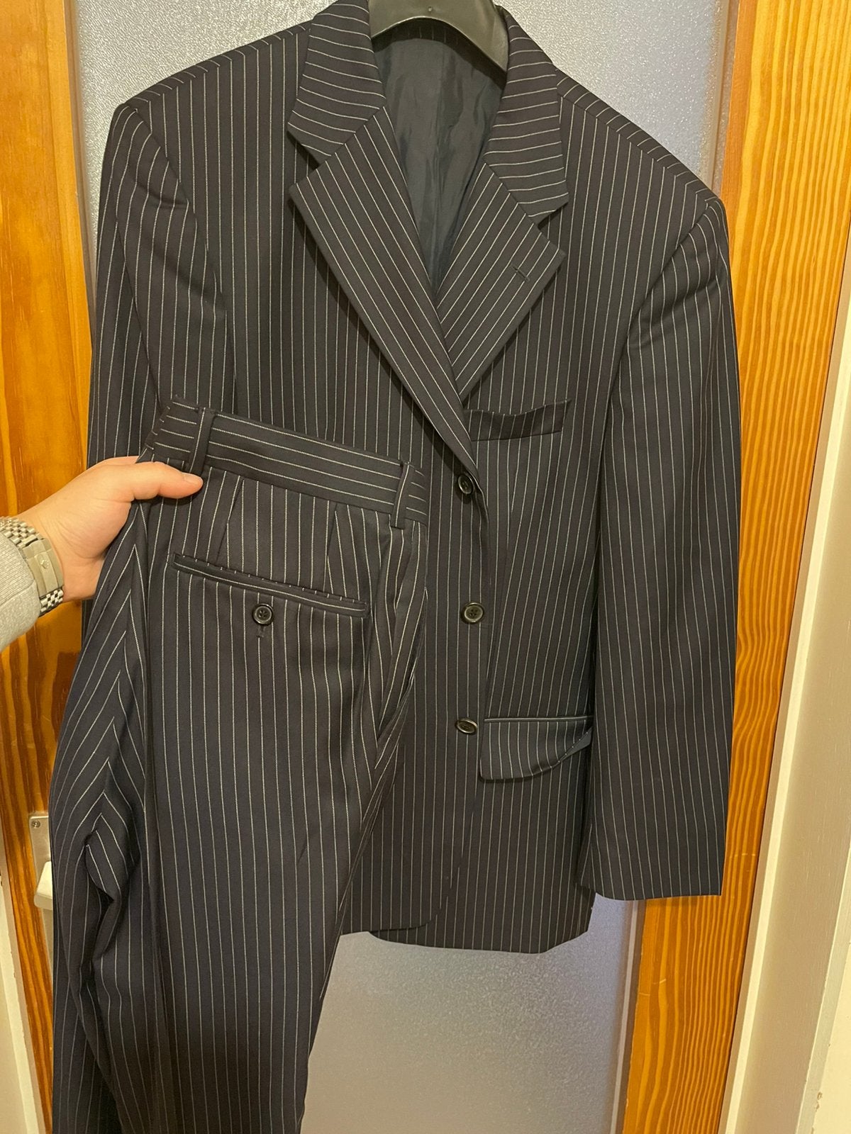 3 costumes Hugo Boss taille 52,56, Enlèvement ou Envoi, Comme neuf, Taille 52/54 (L)