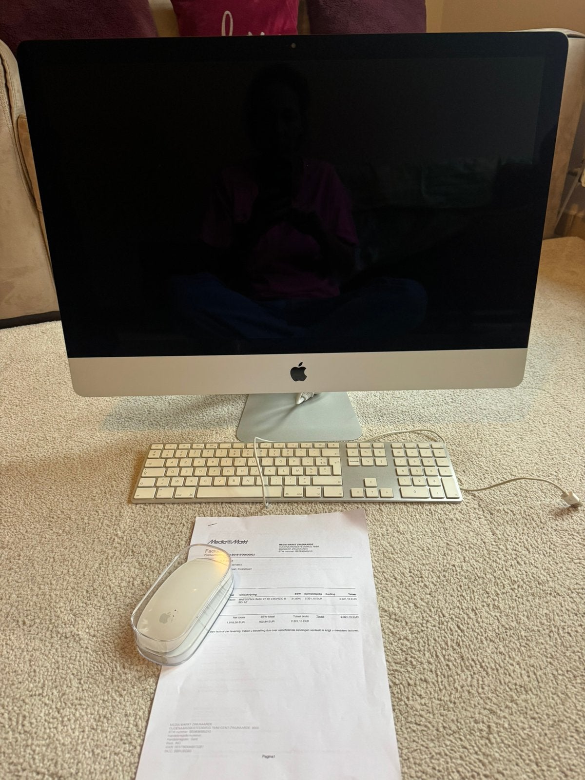 iMac (Retina 5K, 27-inch, 2017 - perfecte staat, Computers en Software, Apple Desktops, Ophalen, Zo goed als nieuw, IMac, SSD