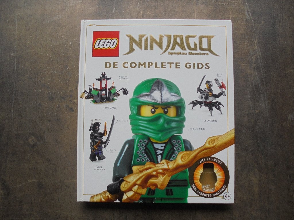 Lego Book Lego Ninjago De Complete Gids(ziefoto's) !LEZEN!, Gebruikt, Lego, Ophalen of Verzenden, Minifiguur